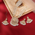 REGAL KUNDAN & PEARL BRIDAL NECKLACE SET WITH MAANG TIKKA